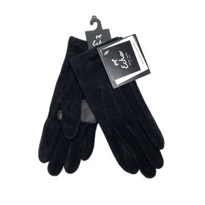 Echo Touch Womens Fleece Tech Compatible Gloves Size L/XL Black #37NR00